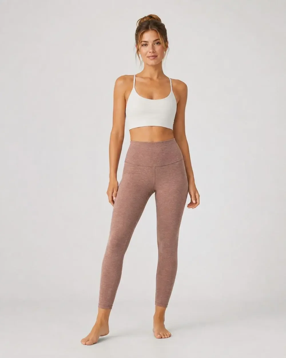 NWT Alo Yoga Alosoft 7/8 High Waist Leggings Pink Quartz XXS